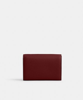 COACH コーチ 財布 三つ折り財布 エッセンシャル ミニ トライフォールド ウォレット ストロベリー CU473 いちご レディース セール 新品  : cu473-lhcah : Successストア - 通販 - Yahoo!ショッピング